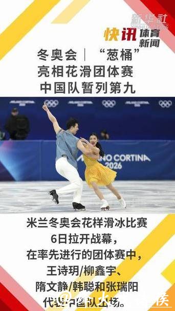 冬奥会花样滑冰团体赛 中国队暂列第九